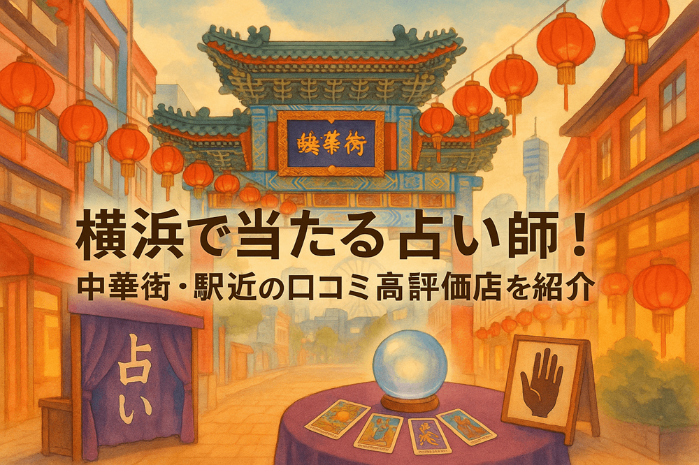 横浜で当たる占い師！中華街・駅近の口コミ高評価店を紹介