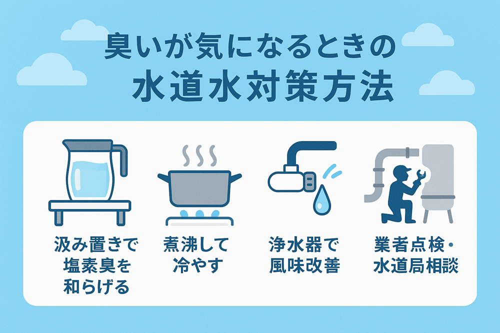 臭いが気になるときの対策方法